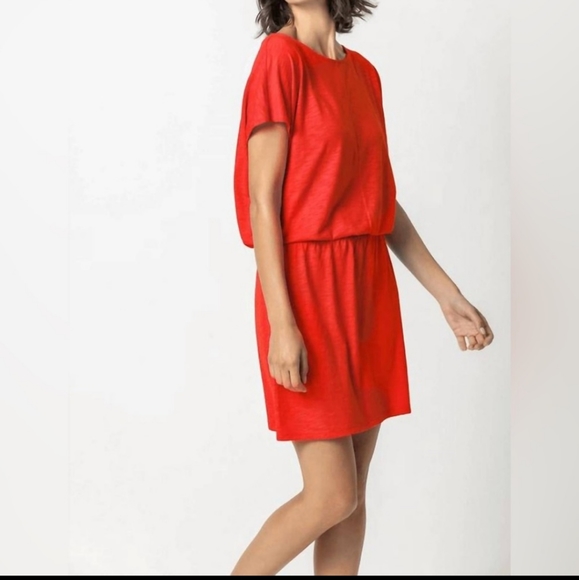 Chico's Dresses & Skirts - NWOT Chico's Women's Burnt Orange Cotton T-shirt Dress Size 2.